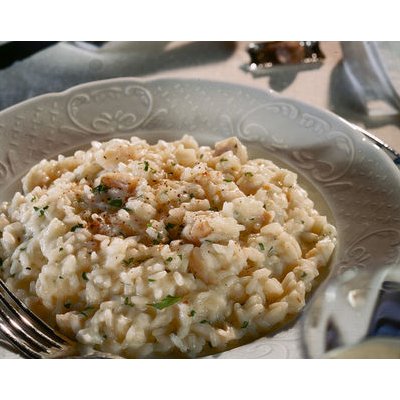 Risotto with tench